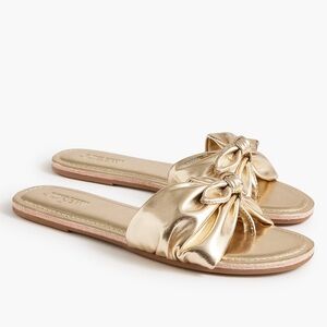 J. Crew Factory Women’s Bow Flip Flops